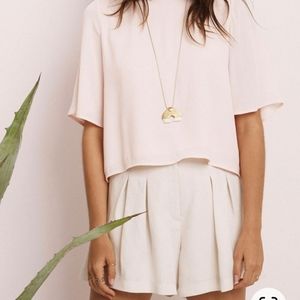 Astr the Label pleated shorts